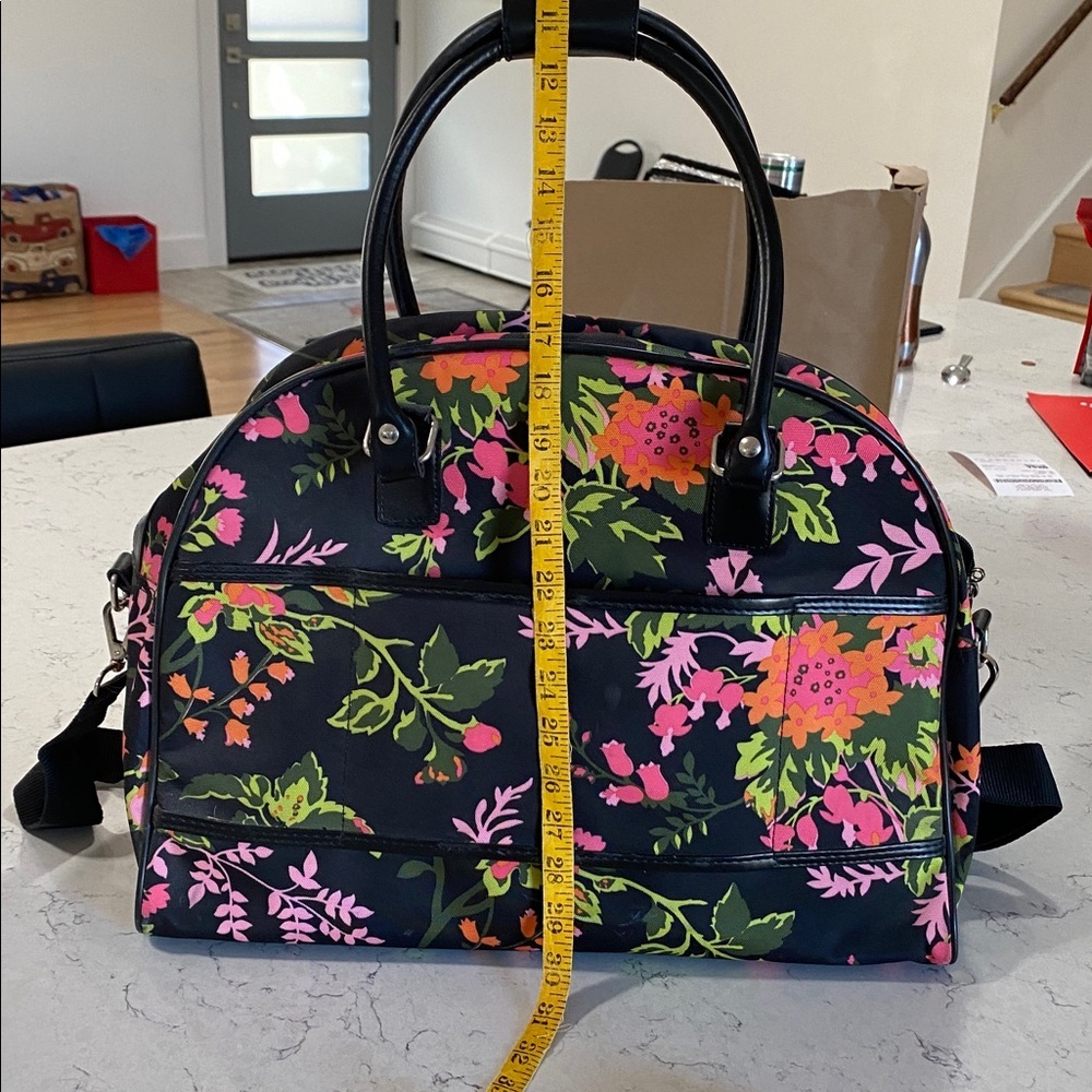 Floral Isaac Mizrahi Black  Bag - Picture 12 of 16